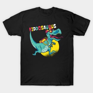 Kiddosaurus T rex Dinosaur Kiddo Saurus Family T-Shirt